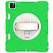 Custodia Per Ipad Air 5/4 Con Supporto Girevole E Alloggiamento Per Stilo Verde - Foto miniatura 1