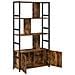 Libreria Rovere fumo 80 x 30 x 155.5 cm Legno multistrato - Foto miniatura 5