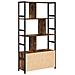 Libreria Rovere fumo 80 x 30 x 155.5 cm Legno multistrato - Foto miniatura 8