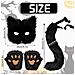 Set Costume Volpe Di Peluche Per Halloween - Include Maschera, Coda E Zampe - Foto miniatura 5