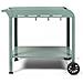 Carrello Di Servizio Color Cachi 91,5x50,2x80cm - Gs168v - Foto miniatura 2