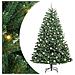 Albero di Natale Artificiale con Rami Pieghevoli Verde 210 cm - Foto miniatura 1
