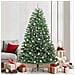 Albero di Natale Artificiale con Rami Pieghevoli Verde 210 cm - Foto miniatura 2