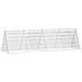 Gabbia per polli Argento 215 x 55 x 55 cm Acciaio zincato - Foto miniatura 1