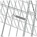 Gabbia per polli Argento 215 x 55 x 55 cm Acciaio zincato - Foto miniatura 8