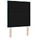 Testiera LED Blu Scuro 80 cm Pelle Sintetica - Foto miniatura 7