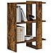 Libreria Rovere fumé 52 x 25 x 71,5 cm Legno multistrato - Foto miniatura 3