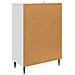 Credenza Bianco 66 x 34,5 x 95 cm Legno ingegnerizzato - Foto miniatura 7