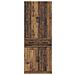 Set di armadi 2 pcs Legno antico Legno ingegnerizzato - Foto miniatura 4