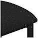 Sgabello da bar Nero 40 x 32 x 74 cm Legno ingegnerizzato - Foto miniatura 4