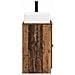 Set di mobili per il bagno Legno antico Legno ingegnerizzato - Foto miniatura 5