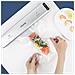 Macchina per sottovuoto SSV32, conservazione di alimenti secchi e umidi, include 10 sacchetti lavabili e riutilizzabili 20x30cm, 95W - Foto miniatura 2