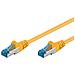 ICOC LS6A-005-YE - Cavo di rete Patch in rame Cat. 6A Giallo SFTP LSZH 0,5m - Foto miniatura 1