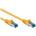 ICOC LS6A-005-YE - Cavo di rete Patch in rame Cat. 6A Giallo SFTP LSZH 0,5m - Foto miniatura 2