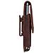 Custodia Cintura Flip Verticale In Similpelle Per Smartphone Taglia L - Marrone - Foto miniatura 3