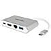 Docking Station da Viaggio Universale 4K HDMI / USB-C / USB-A 3.0 Bianco con Power Delivery 60 W - Foto miniatura 3