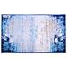 Tappeto A Pelo Corto Azzurro 80 X 150 Cm Inegol - Foto miniatura 3