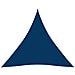 Parasole a Vela Oxford Triangolare 3x3x3 m Blu - Foto miniatura 1