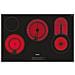 Piano Cottura ET801FCP1D Elettrico 4 Zone Cottura da 80 cm Colore Nero - Foto miniatura 1