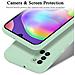Custodia Compatibile Con Samsung Galaxy A31 In Liquid Verde Chiaro - Coperchio Protettivo In Silicone Tpu Flessibile - Foto miniatura 4