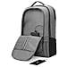 Urban B730 Borsa Per Notebook 43,9 Cm (17.3"") Zaino Antracite, Grigio - Foto miniatura 6