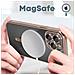 Cover Magsafe Per Iphone 13 Pro Max Silicone Protezione Camera Bordo Rose Gold - Foto miniatura 4