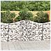 Cesti Gabbioni Ad Arco 4 Pz 200x30x100/120 Cm Ferro Zincato - Foto miniatura 1