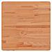 Piano Per Tavolo 50x50x2,5 Cm Quadrato Legno Massello Di Faggio - Foto miniatura 2