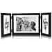 Affuly 3 Cornici Per Foto 4x6 E 5x7 Cornici Nere Collage Cornici Triple Pieghevoli Con Cerniera Decorazioni Per La Casa Per Desktop Regali Unici Per Compleanno Nonni Amici Di Famiglia - Foto miniatura 1
