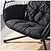 Poltrona Sospesa Nera A 2 Posti Faro - Foto miniatura 3