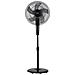 Ventilatore a piantana 40 cm Colore Nero - Foto miniatura 1