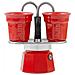 Mini Express Moka 0,9 L Rosso - Foto miniatura 1