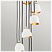 Lampadario Industrial Nordico Nula Acciaio 12 Luci E14 - Foto miniatura 3