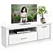 Celia Credenza Con 1 Cassetto E 1 Anta In Pino Bianco - Foto miniatura 3