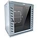 Armadio Rack 19" a Muro 12 Unità P. 600 mm Flat Pack Grigio - Foto miniatura 6