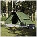 Tenda da Campeggio a Cupola 4 Persone Verde Oliva Impermeabile - Foto miniatura 2