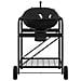 Carrello Barbecue a Carbone  con Coperchio Nero 96x72x113 cm in Metallo - Foto miniatura 6