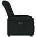 Poltrona Alzapersona Reclinabile Elettrica Nera in Tessuto - Foto miniatura 6