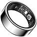 Anello Intelligente Impermeabile Ip68+5atm - Monitoraggio Salute E Notifiche Silver 8 - Foto miniatura 5