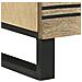 Mobile 80x33.5x75 cm in Legno Massello di Mango - Foto miniatura 8