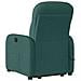 Poltrona Alzapersona Massaggiante Verde Scuro in Tessuto - Foto miniatura 7
