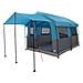 Tenda Familiare con tetto Blu e Grigio 324 x 255 x 230 cm - Foto miniatura 1