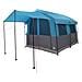 Tenda Familiare con tetto Blu e Grigio 324 x 255 x 230 cm - Foto miniatura 4