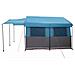 Tenda Familiare con tetto Blu e Grigio 324 x 255 x 230 cm - Foto miniatura 5