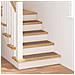 Tappetini Antiscivolo per Scale 15 pcs Marrone 75 x 20 cm PP - Foto miniatura 2