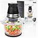 Bl-4024 Tritatutto Elettrico 400w Contenitore Vetro 1l 4 Lame Acciaio Inox - Foto miniatura 1