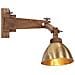 Lampada a Parete 25 W Ottone Anticato E27 - Foto miniatura 1