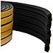 Nastro adesivo per finestre Nero 10 x 6 mm 50 m Schiuma EPDM - Foto miniatura 1