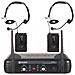 Coppia Microfoni Archetto Vhf Professionali Wireless Art 179178 - Foto miniatura 2