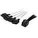Cavo interno Mini SAS a SATA da 1m - SFF-8643 a 4x SATA - Foto miniatura 1